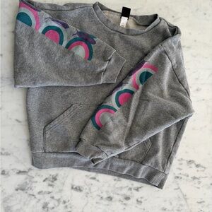 Colorful Tea Graphic Kids Sweatshirt